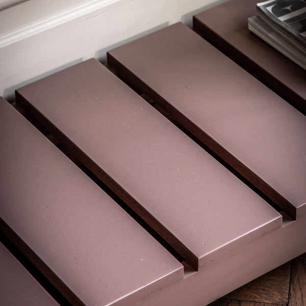 Mia 2 Drawer Console Clay