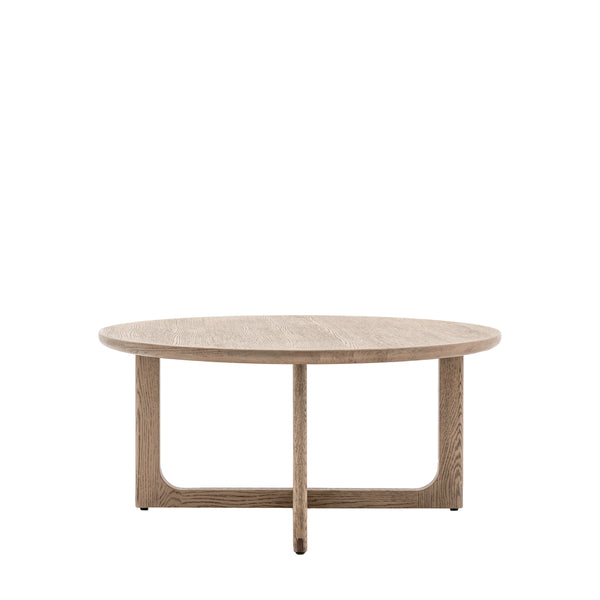 Camila Round Coffee Table Smoked