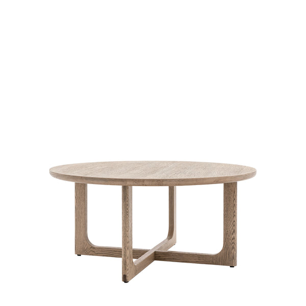 Camila Round Coffee Table Smoked