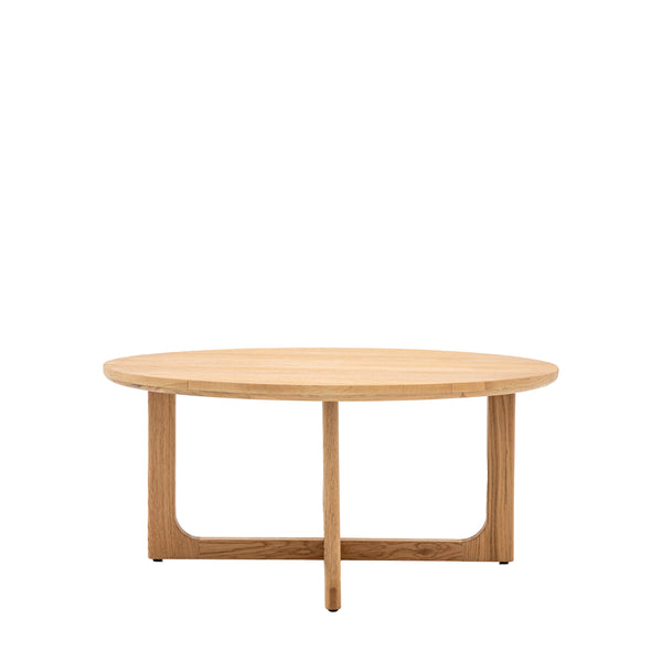 Camila Round Coffee Table Natural