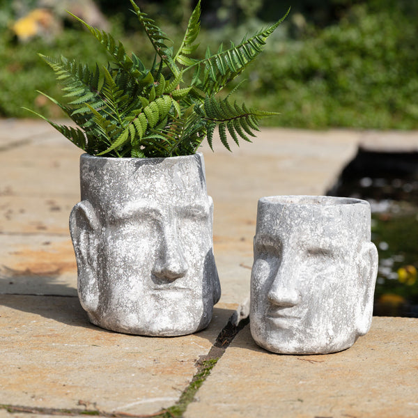 Kauri Planter Pot Small White