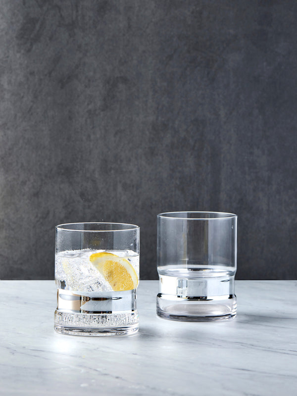 Set of 2 SoHo DOF Tumblers Silver