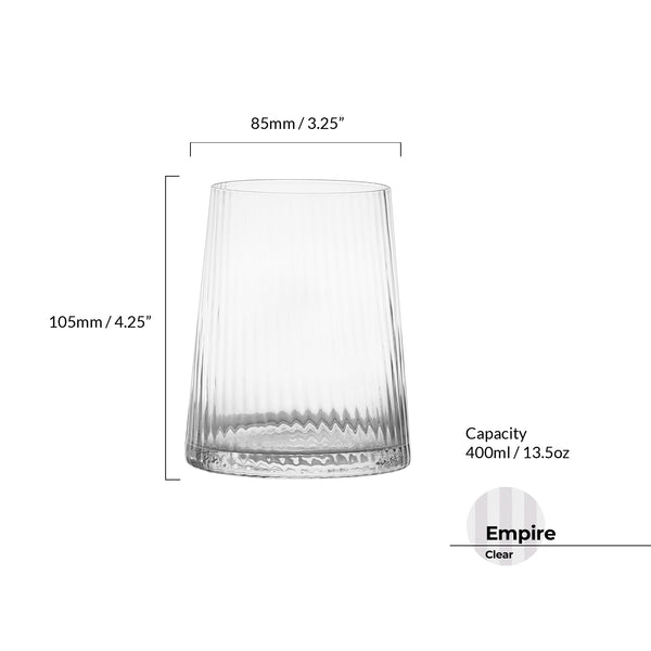 Set of 2 Empire DOF Tumblers