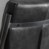 Athena Leather Chair  Ebony