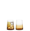 Set of 2 Empire DOF Tumblers Amber