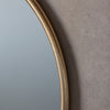 Whitby Gold Round Mirror