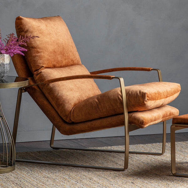 Sadie Lounger Ochre