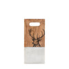 Stag Board Small White Marble