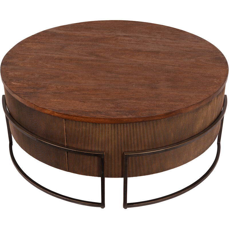 Zoe Gold Accent Table