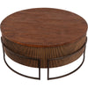 Zoe Gold Accent Table