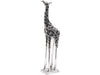 Black and Silver Giraffe II