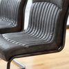 Athena Leather Chair  Ebony