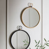 Whitby Gold Round Mirror