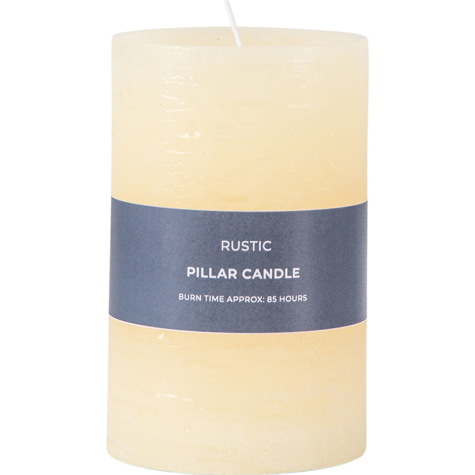 Pillar Candle Rustic Ivory - Small