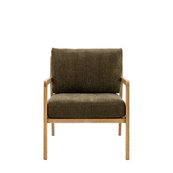 Aubrey Armchair Moss Green