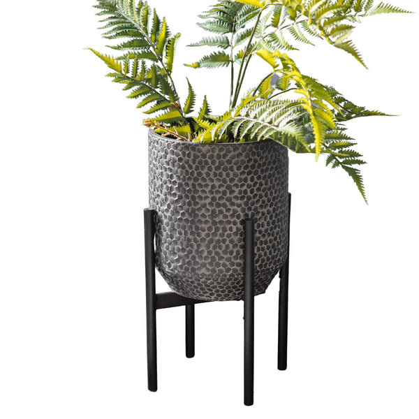 Howick Metal Planter Black - Samll